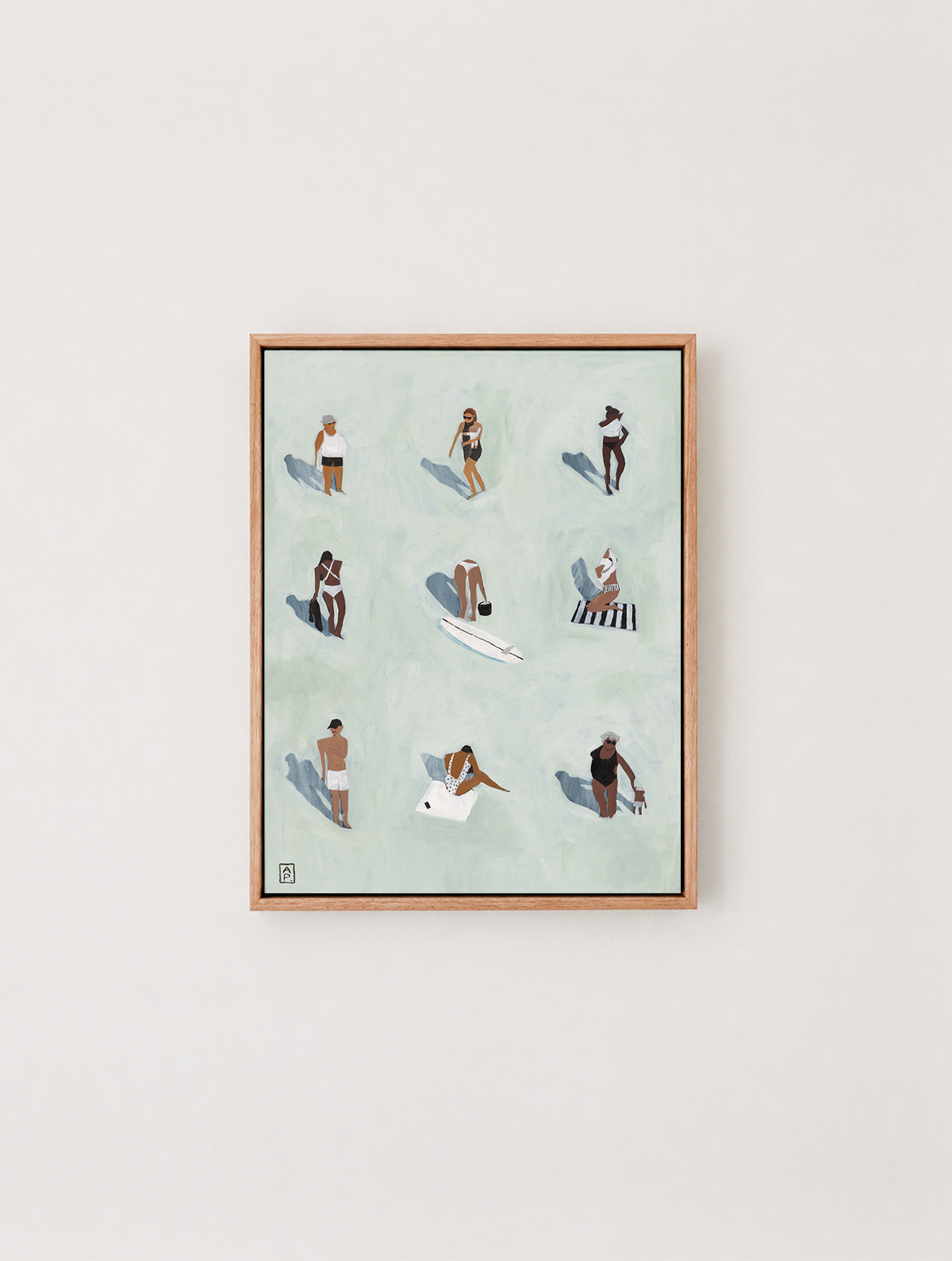 TEN & ELEVEN PEOPLE - print pair