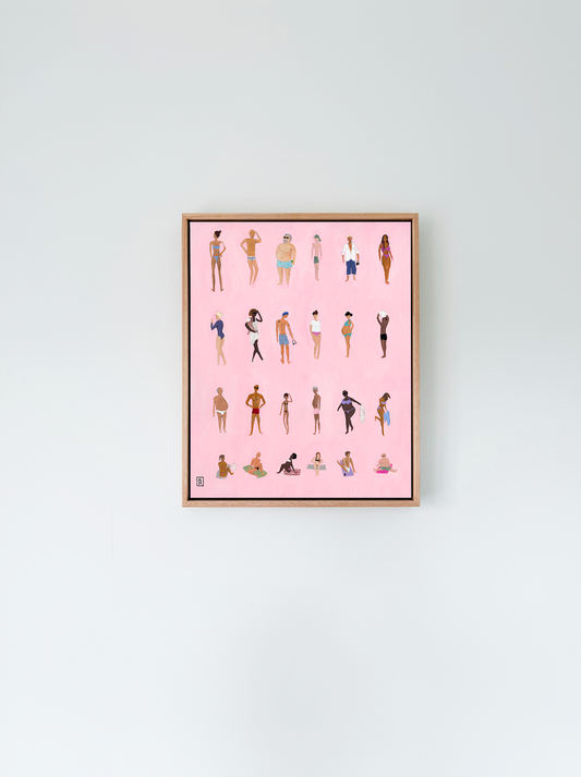 Free Print: 24 PEOPLE - 100x80cm