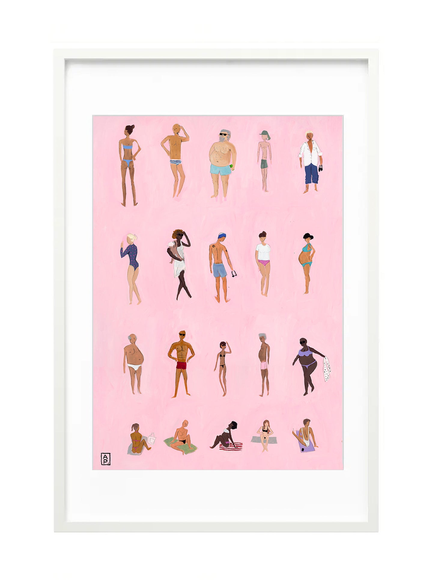 Free Print: 24 PEOPLE - A3 on Paper