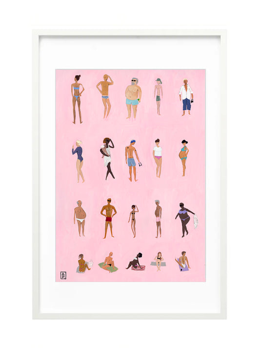 Free Print: 24 PEOPLE - A3 on Paper