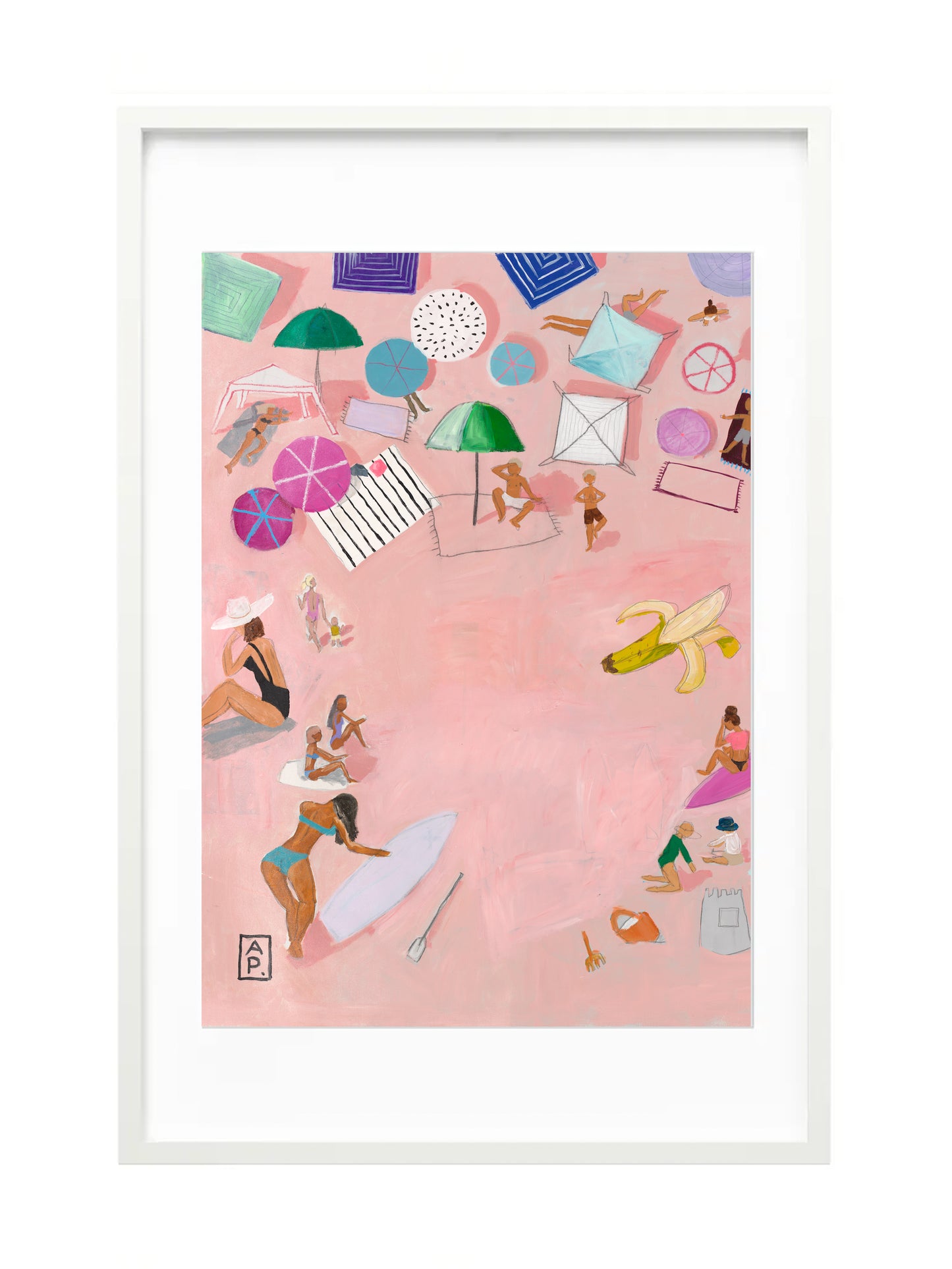 BIG BANANA paper print 42x60cm