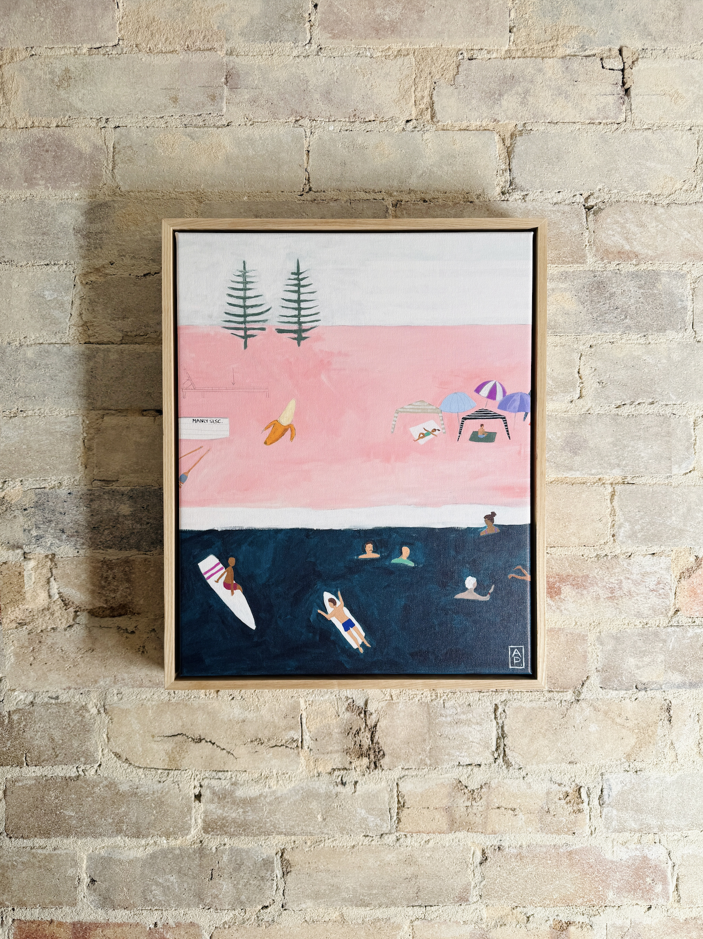 Free Print: BEACH BANANA - A3 on Paper