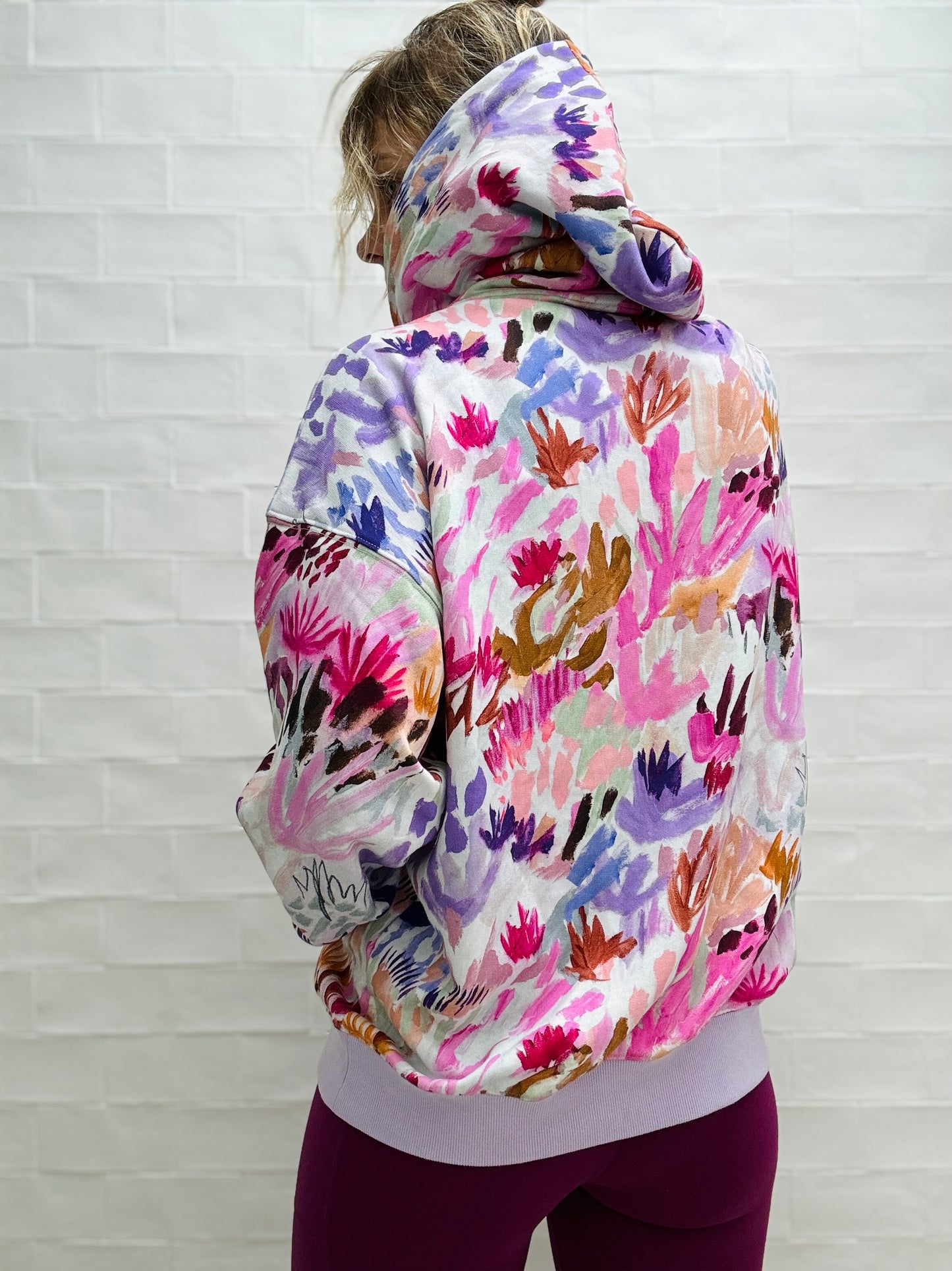 OVERSIZED HOODIE IN WILDFLOWER