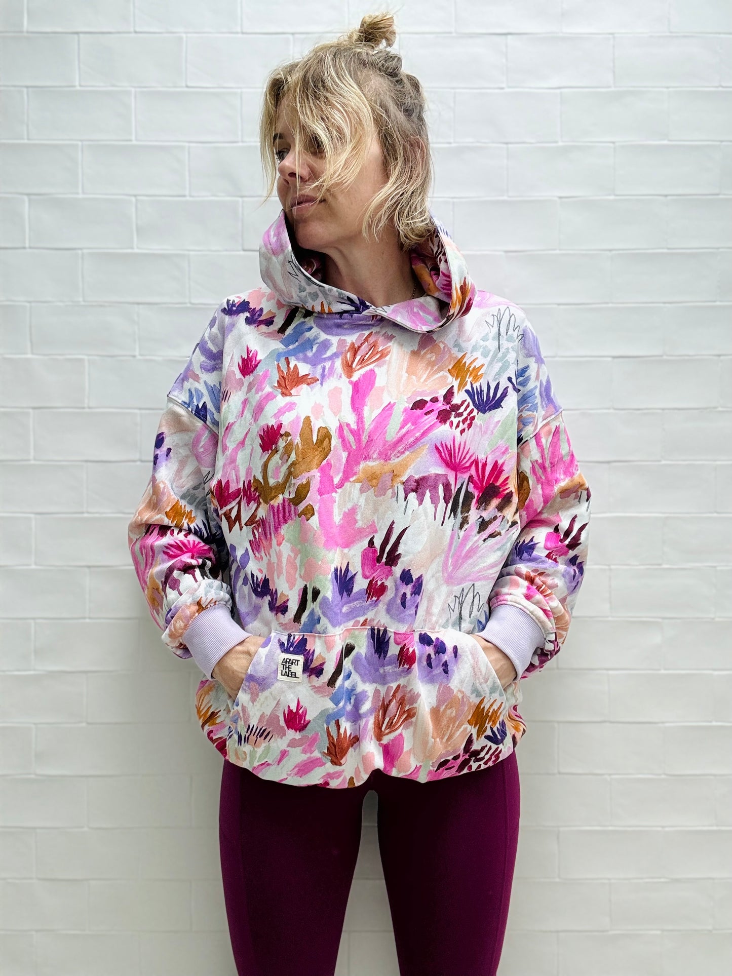 OVERSIZED HOODIE IN WILDFLOWER