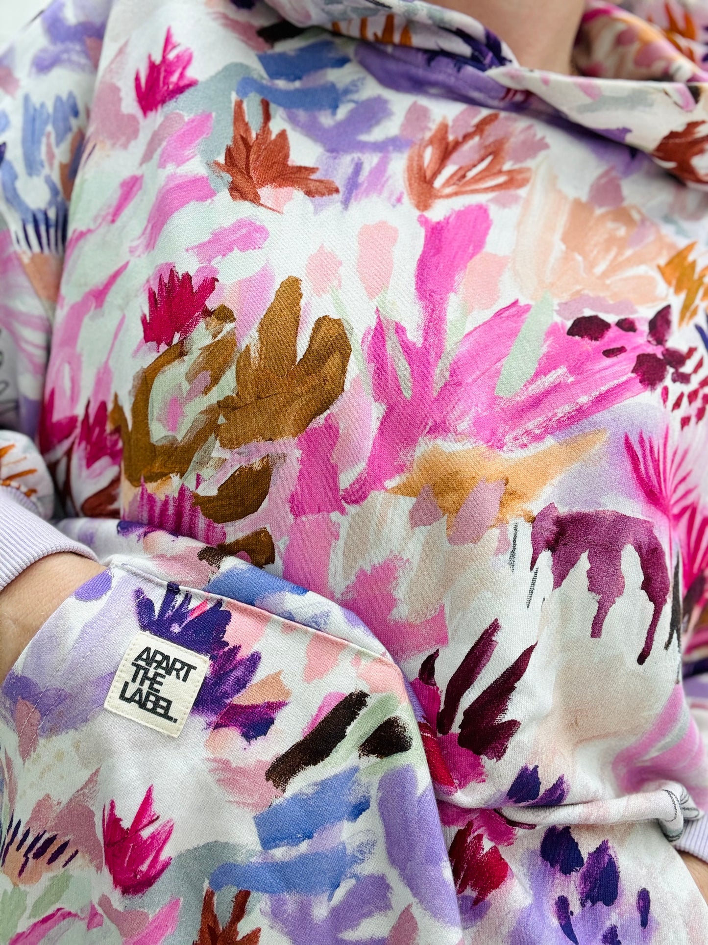 OVERSIZED HOODIE IN WILDFLOWER