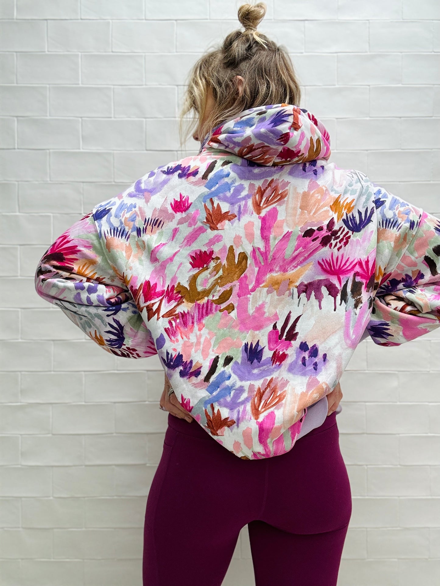 OVERSIZED HOODIE IN WILDFLOWER