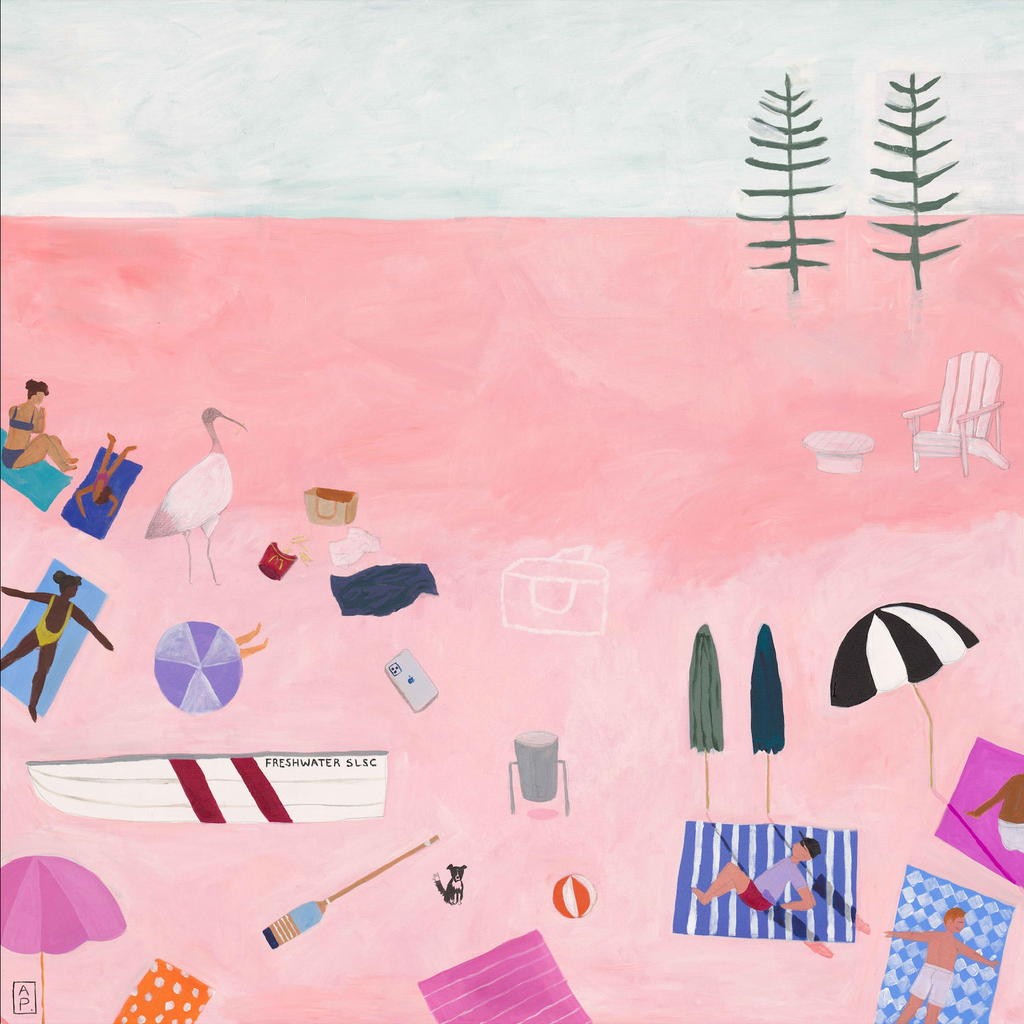 FRESHY SQUARE - print
