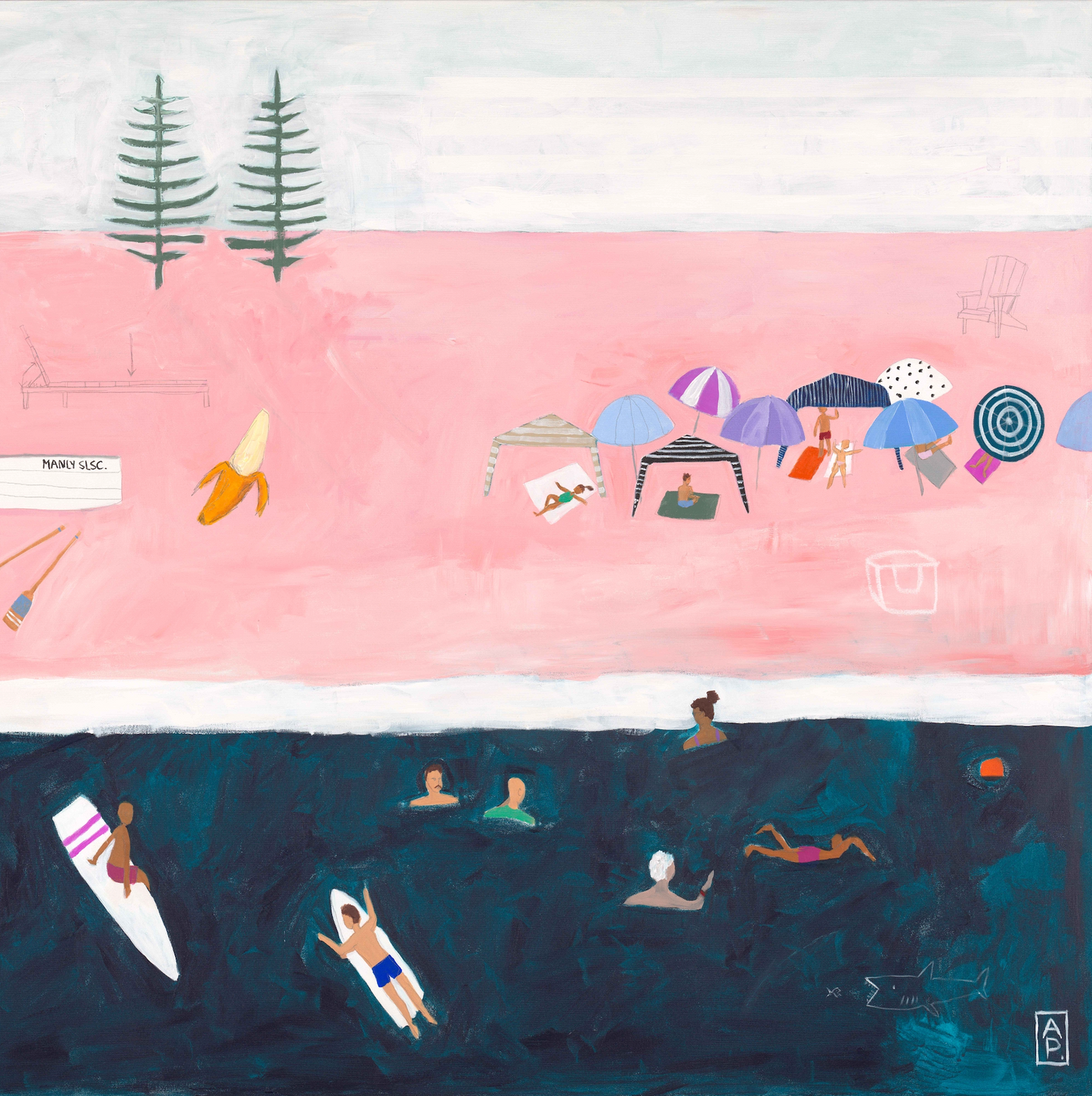 MANLY SQUARE - print
