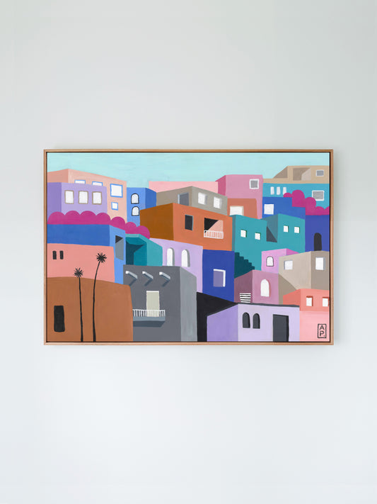 Mexican Hillside Town Two