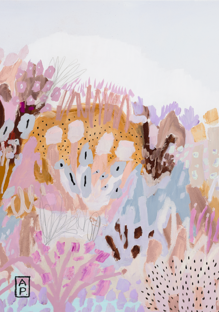 Free Print: NOURISH - A3 on Paper