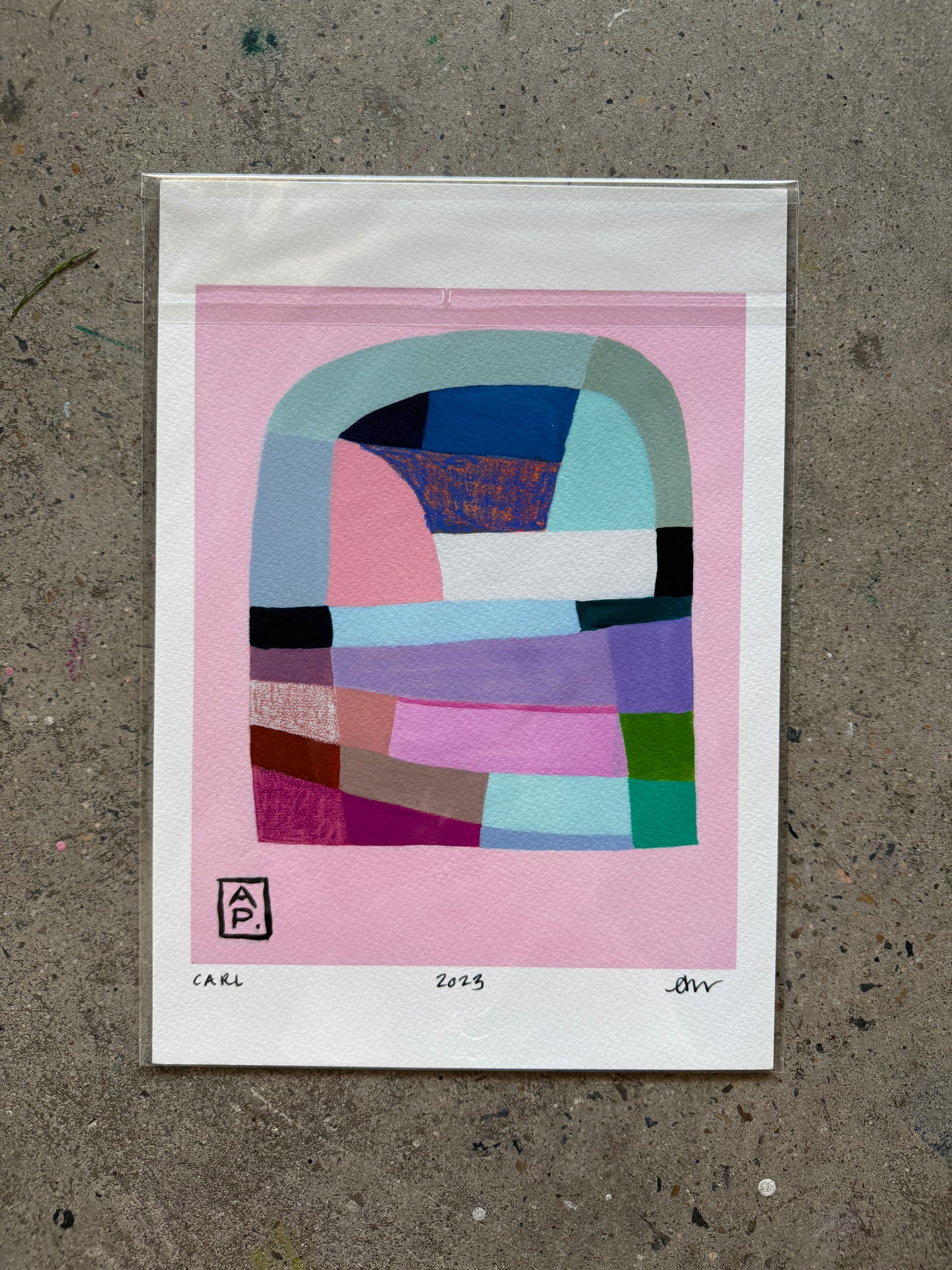 A4 Signed Mini Print