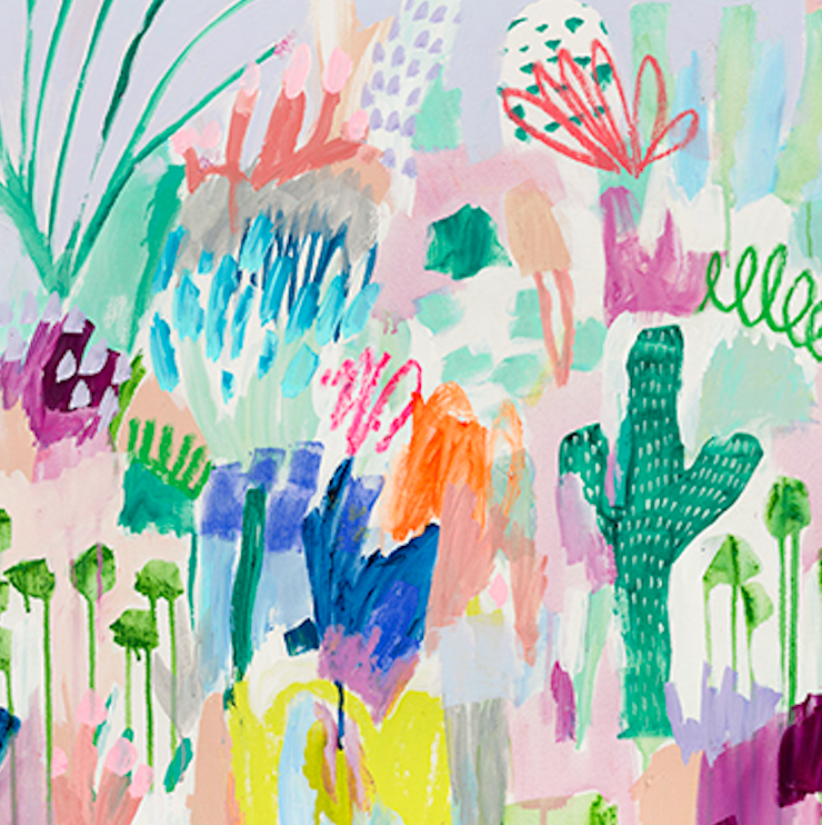 Neon Florals