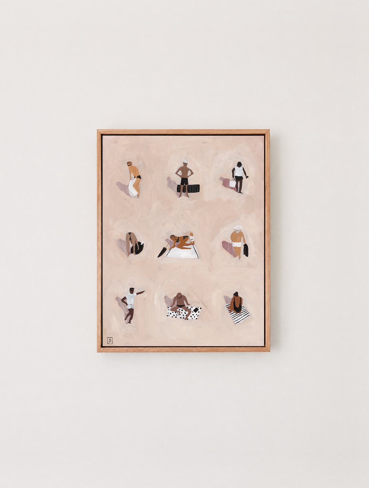 TEN & ELEVEN PEOPLE - print pair