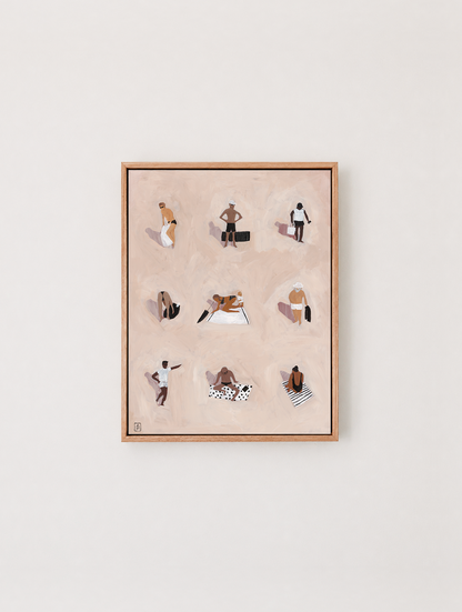 TEN & ELEVEN PEOPLE - print pair