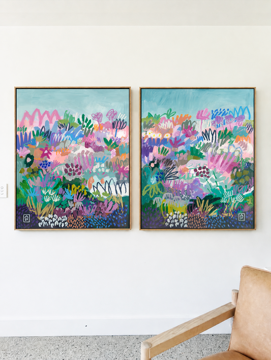 BLOOM ONE & BLOOM TWO - print pair