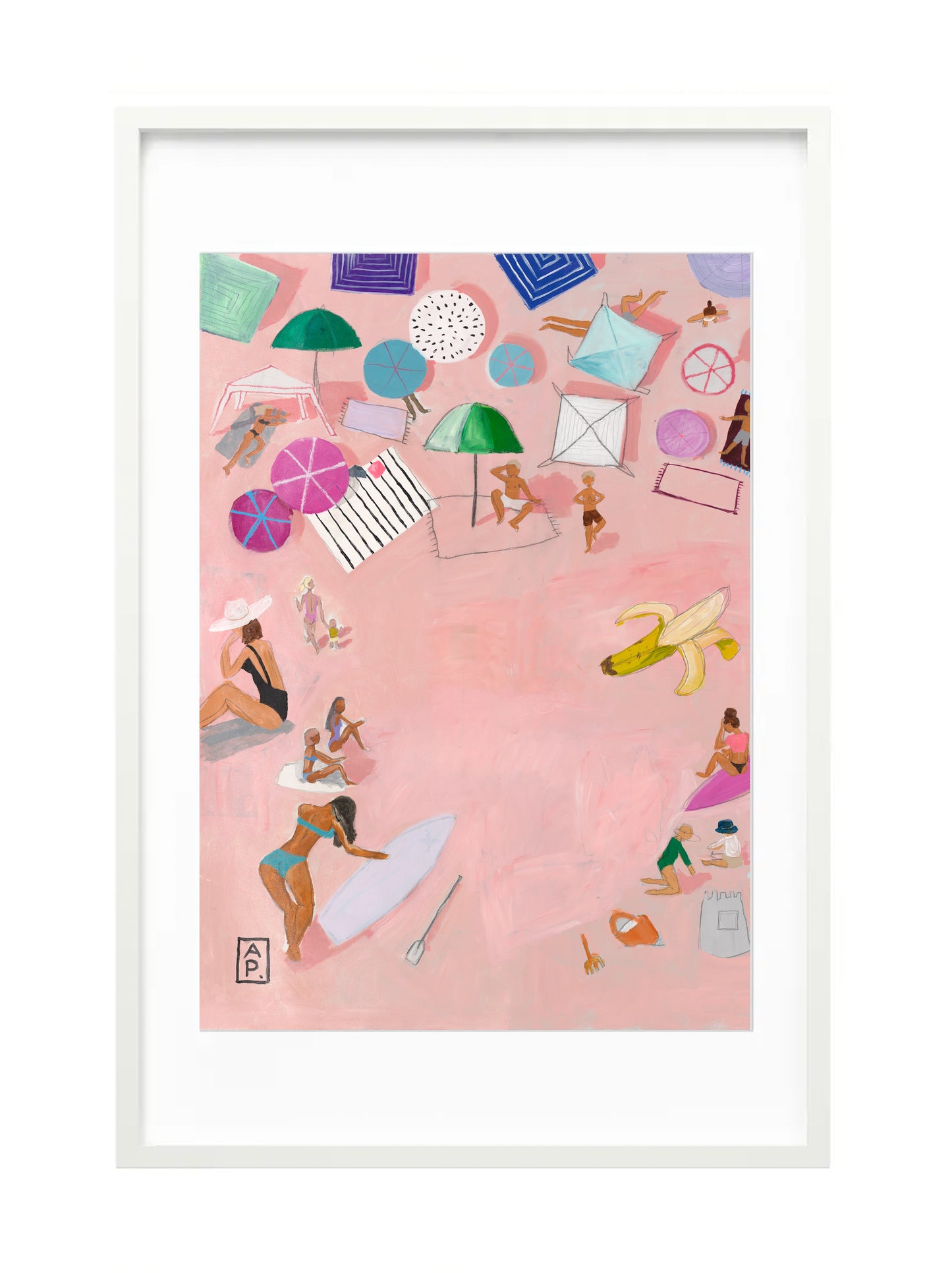 Free Print: Big Banana - A3 on Paper