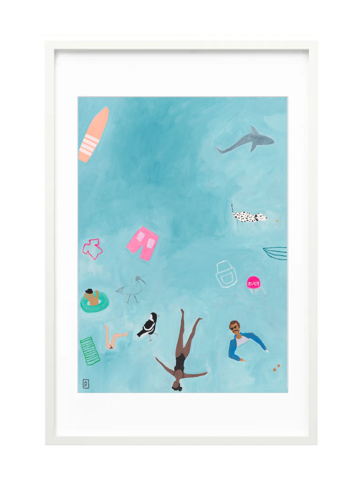 HEAVILY SALTED - premium paper print