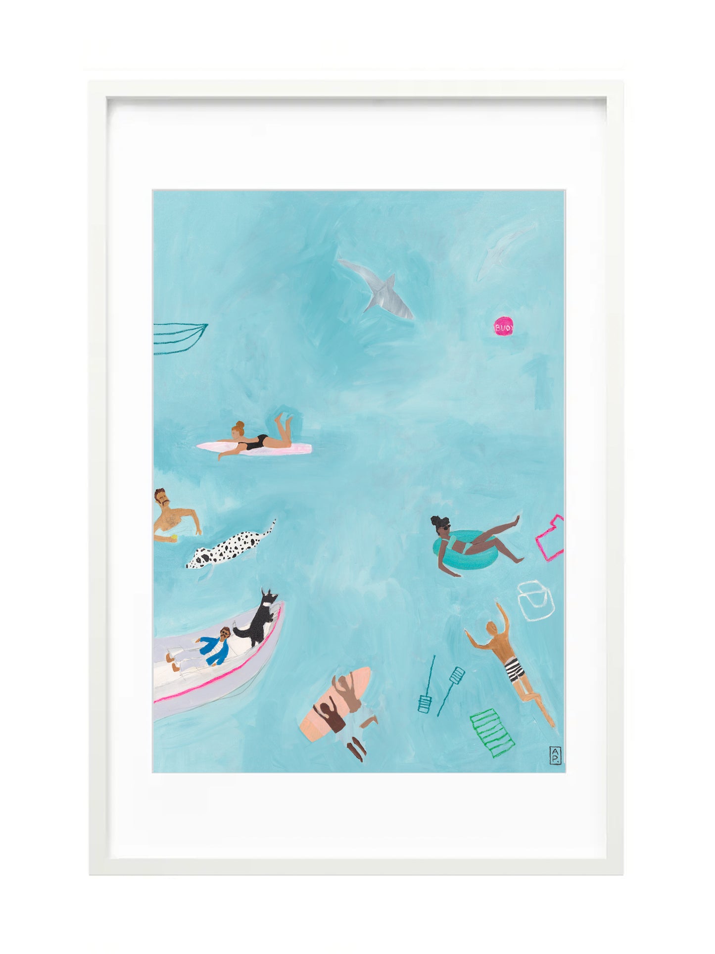 Free Print: LIGHTLY - A3 on Paper