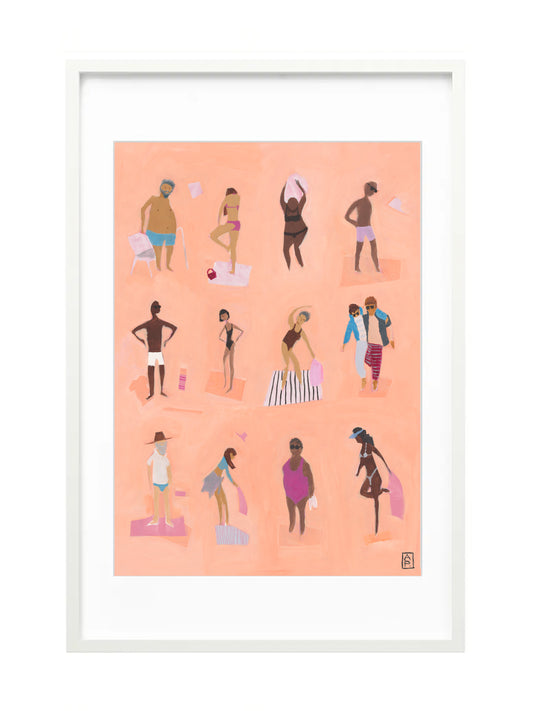 PEACH SAND poster