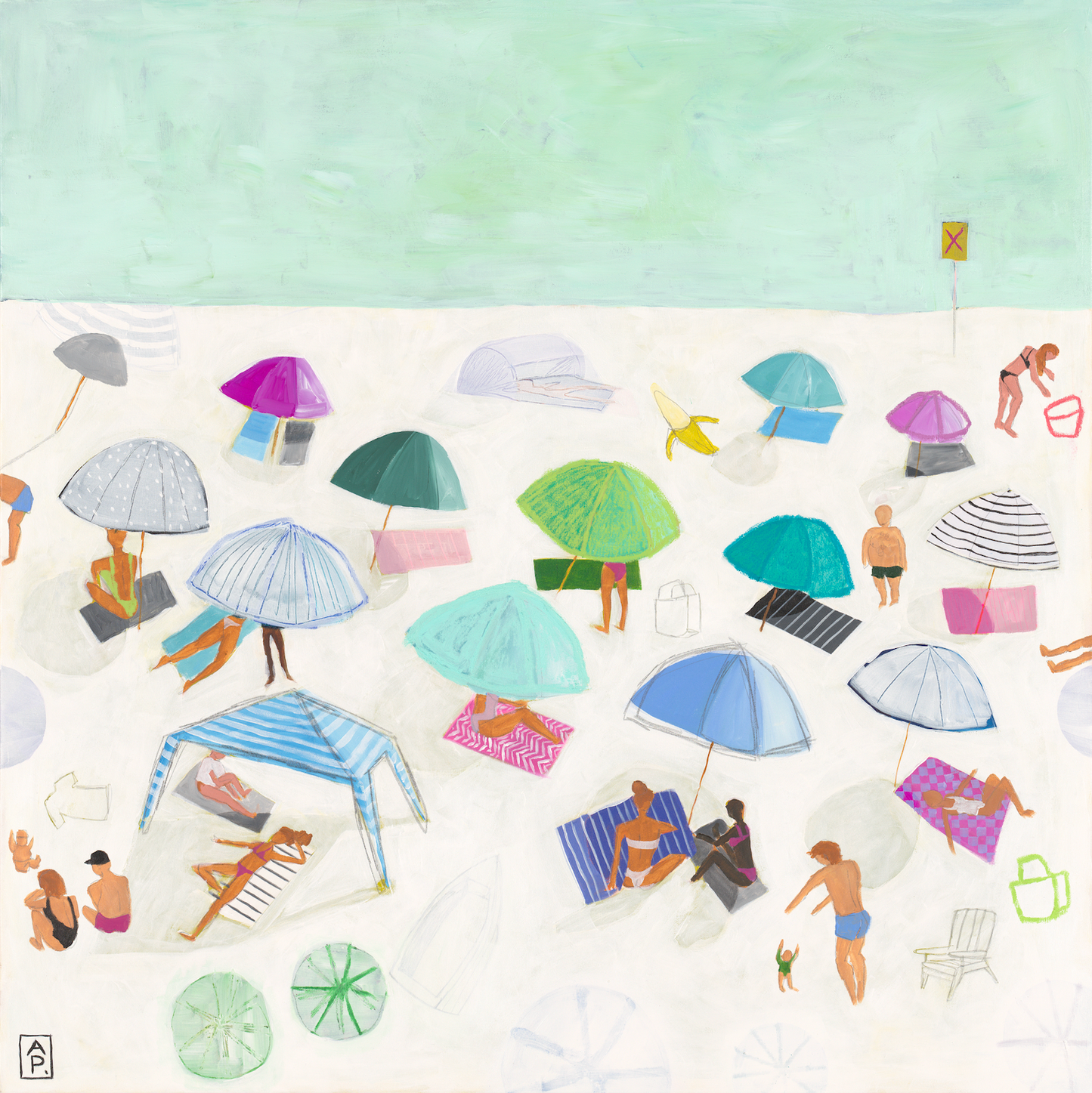 ORIGINAL: Beach Brollies