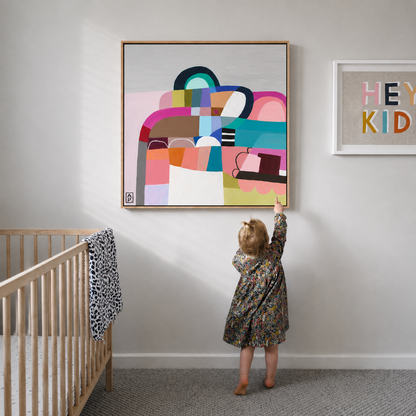 ELEPHANT IN THE ROOM - print