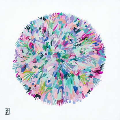 FIGHT WITH FLOWERS limited edition print