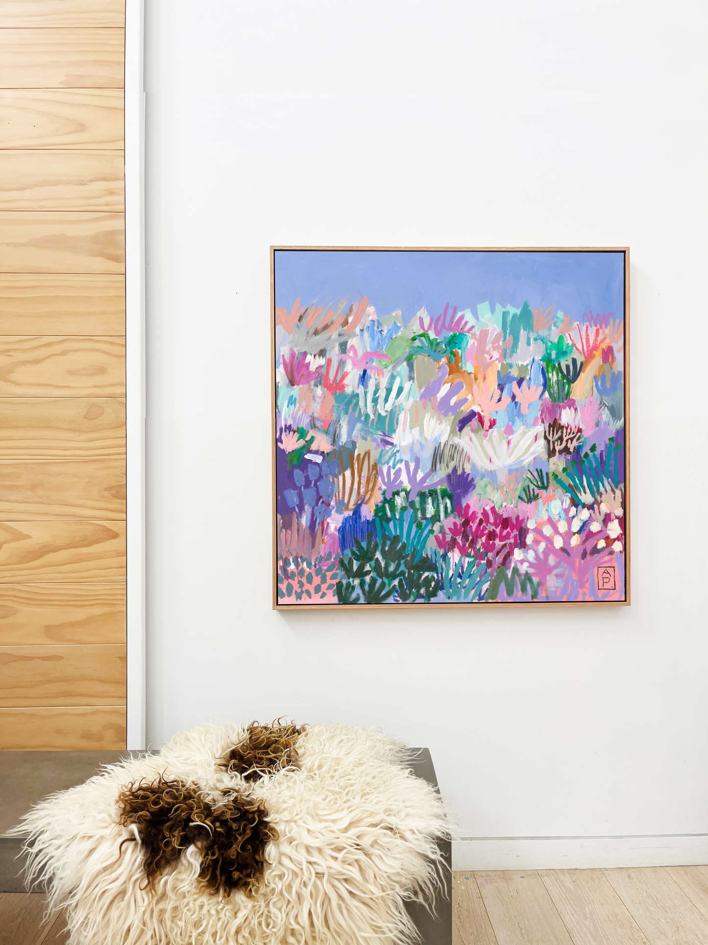 HECTIC FLOWERS TWO - print