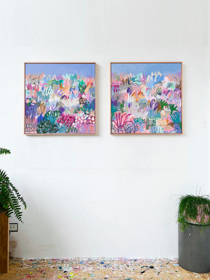 HECTIC FLOWERS TWO - print
