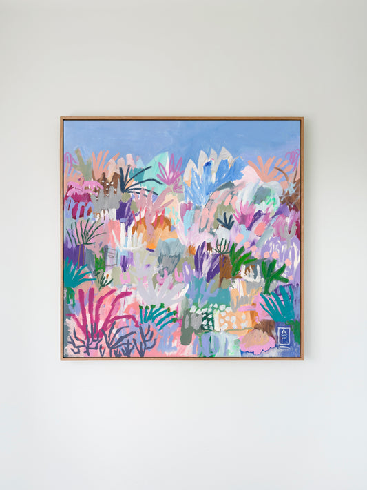 HECTIC FLOWERS TWO - print