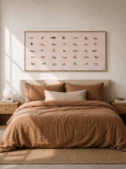 LIE DOWN - print