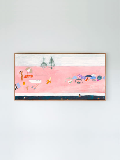 MANLY BED - art print