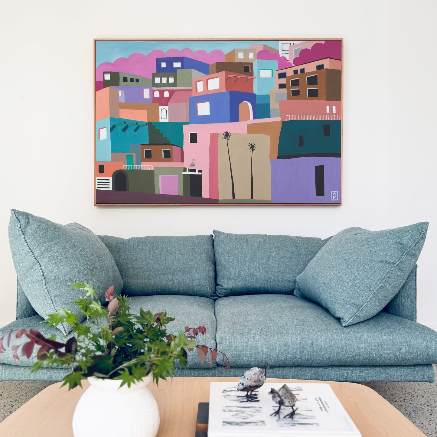 Mexican Hillside Town One