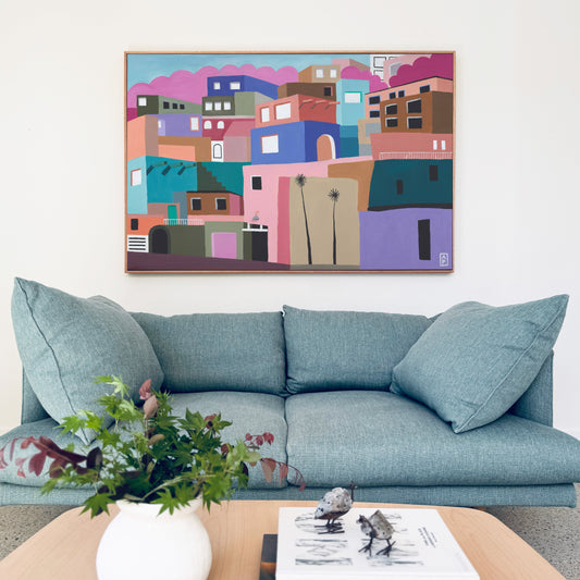 Mexican Hillside Town One