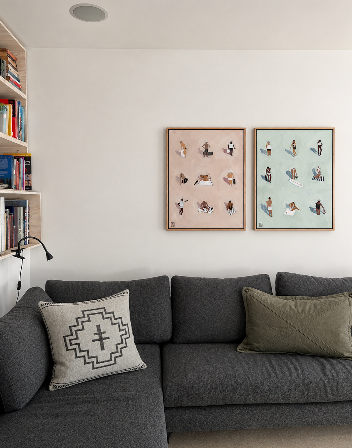 TEN & ELEVEN PEOPLE - print pair