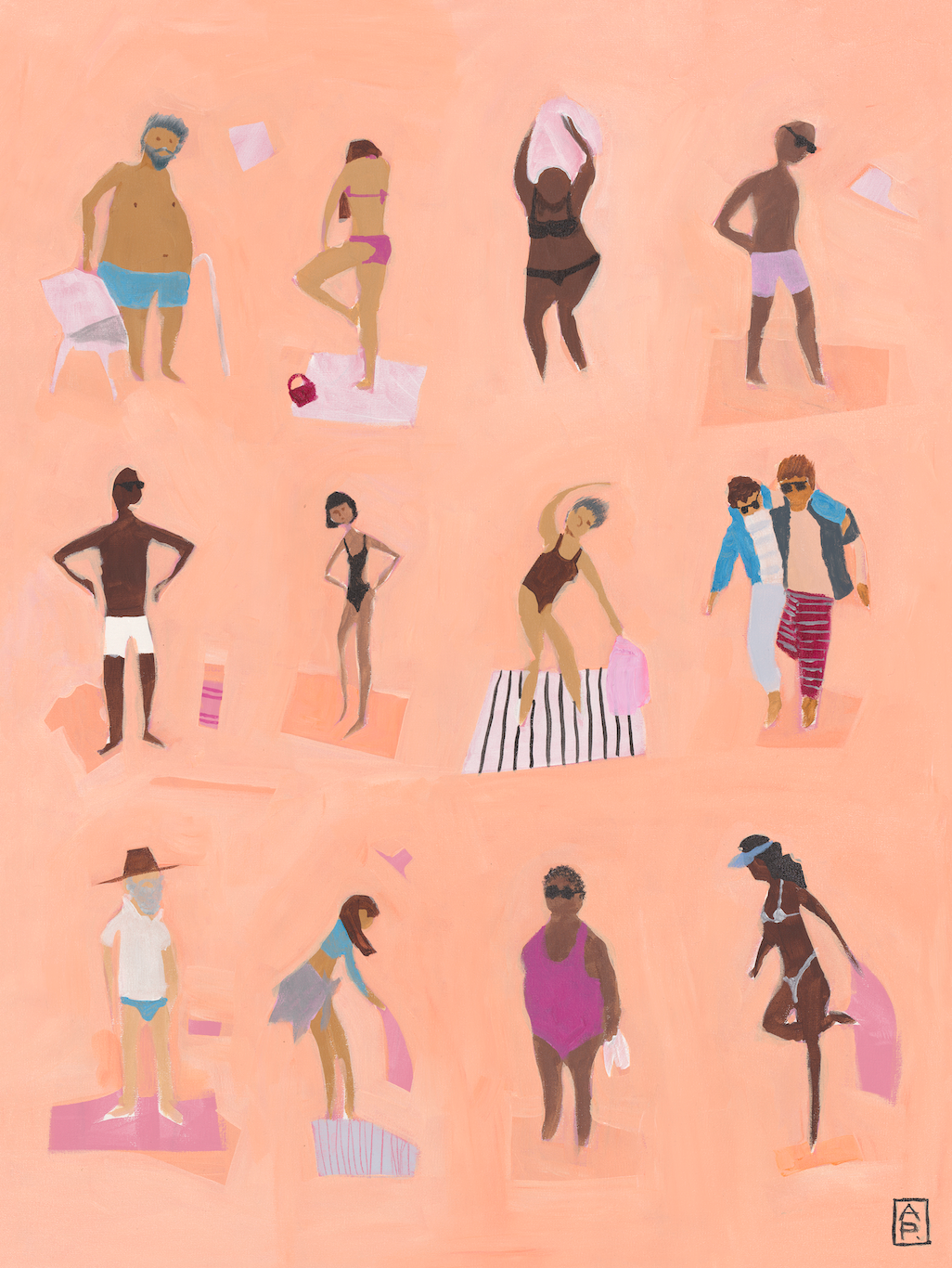PEACH SAND poster