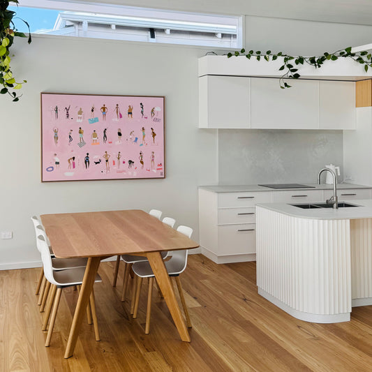 PINK PEOPLE - canvas print