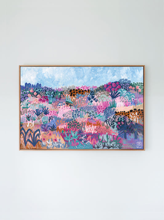CHANCE FLOWERS limited edition print