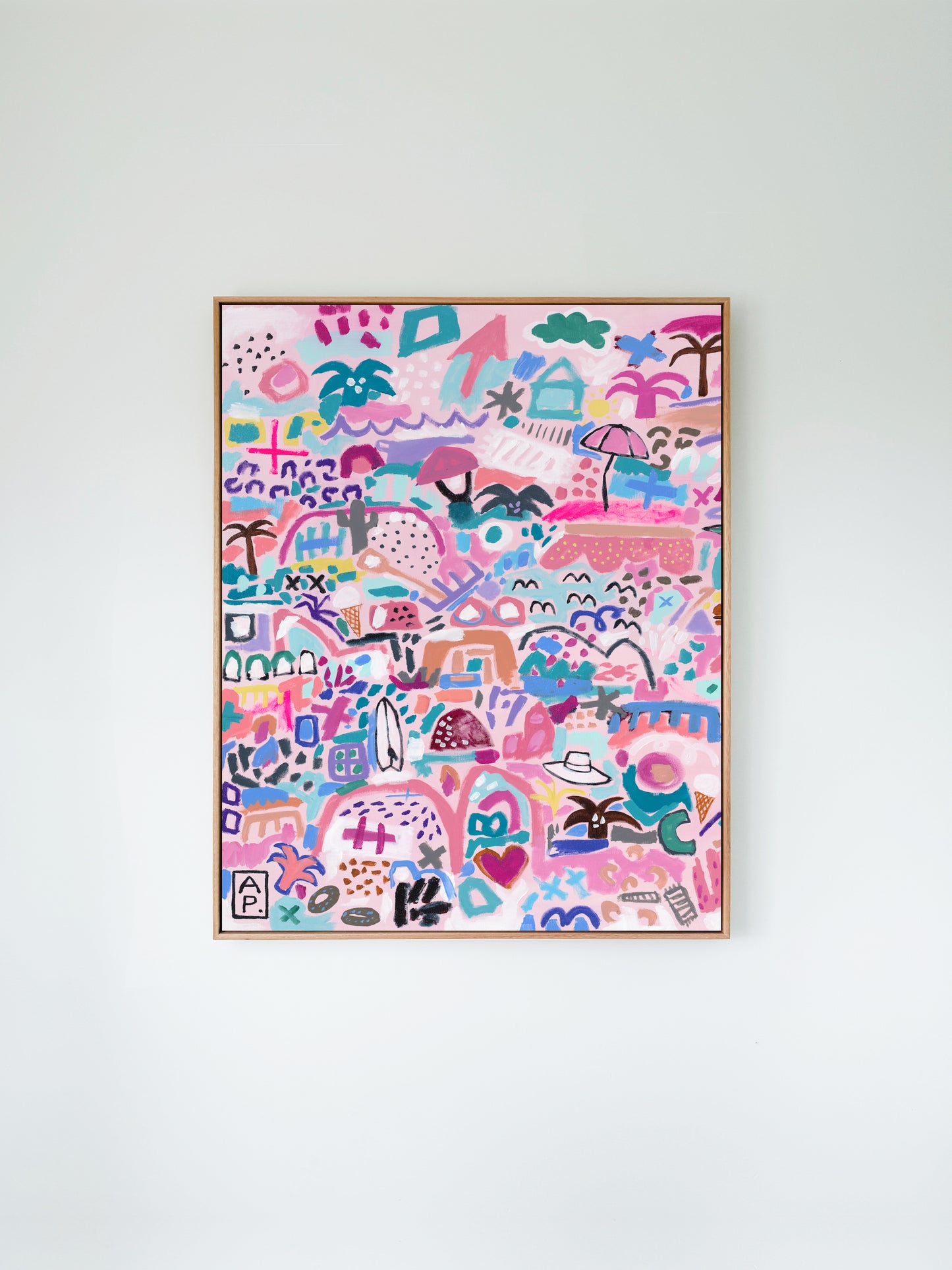 BEACH LIFE LEFTY limited edition print