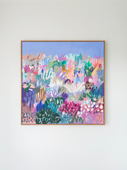 HECTIC FLOWERS limited edition print
